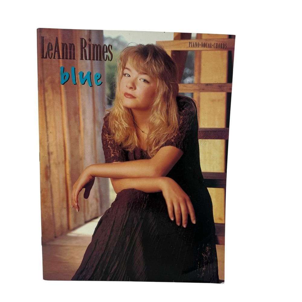 Leann Rimes - Blue Album - 1996 US Sheet‎ Music Piano Vocals Chords